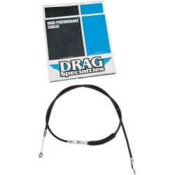 PartzBiz HD DS06521435 - Drag 62" High-Efficiency Black Vinyl Clutch Cable Harley Touring FLH FLT 08-13 89-06 0652-1462 06521462
