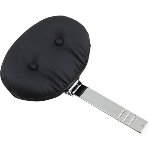 PartzBiz HD: 4418242-Drag Black Large Pillion BackresT Pivoting Pad Tall Pillow Harley Touring FL 88-Up