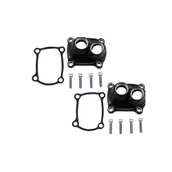 PartzBiz HD DS09401884 - Drag Black Lifter Cover Kit w/ Gaskets Repl OE 257008-90 Harley M8 17-Up