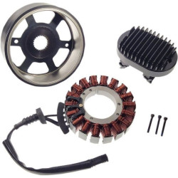 PartzBiz HD DS21121518 - Drag Black Stator & Regulator Charging Kit OE Spec Harley Softail M8 18-Up PartzBiz HD DS21121518 - Drag Black Stator & Regulator Charging Kit OE Spec Harley Softail M8 18-Up