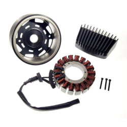 PartzBiz HD DS21121516 - Drag Black Stator & Regulator Charging Kit OE Spec Harley Touring M8 17-Up PartzBiz HD DS21121516 - Drag Black Stator & Regulator Charging Kit OE Spec Harley Touring M8 17-Up
