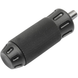 PartzBiz HD DS16030287 - Drag Black Stealth Billet Shift or Brake Peg for Harley or Custom Motorcycle (EA)
