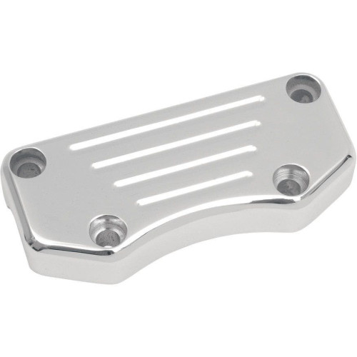 PartzBiz HD: 4418176-Drag Buffalo Ball Milled Chrome Handlebar 1" Riser Clamp Harley 3 1/2" Offset | Drag Specialties