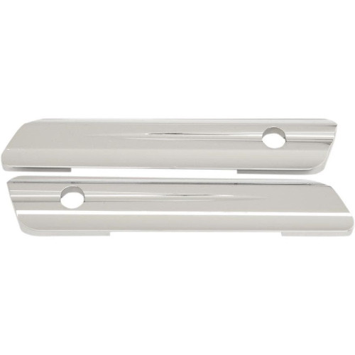 PartzBiz HD: 4418097-Drag Chrome Saddlebag Hinge Billet Latch Covers for Harley 14-16 Touring | 3501-1087