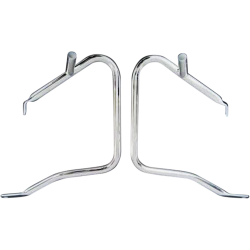 PartzBiz HD DS05051567 - Drag Chrome Saddlebags Guards Support Kit OE Repl 90200791 Harley Touring 14-Up