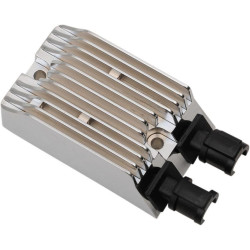 PartzBiz HD DS21121210 - Drag Chrome Solid State Voltage Regulator Repl OEM 74700012 for Harley XL 14-18 | 2112-1210