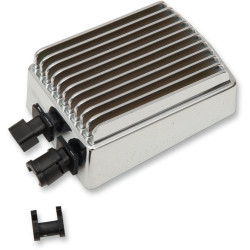 PartzBiz HD DS21121208 - Drag Chrome Solid State Voltage Regulator Repl OEM 74700021 for Harley CVO 14-16 | 2112-1208