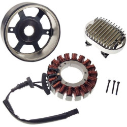 PartzBiz HD DS21121519 - Drag Chrome Stator & Regulator Charging Kit OE Spec Harley Softail M8 18-Up PartzBiz HD DS21121519 - Drag Chrome Stator & Regulator Charging Kit OE Spec Harley Softail M8 18-Up