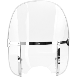 PartzBiz HD DSDS710316 - Drag Clear Replacement Acrylic Windshield OE Repl 5799660 Harley FL FLH 60-65