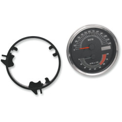PartzBiz HD DS22100103 - Drag Electronic Speedo & Tachometer Combo MPH Gauge Harley Softail FXDWG FLHR | 2210-0103