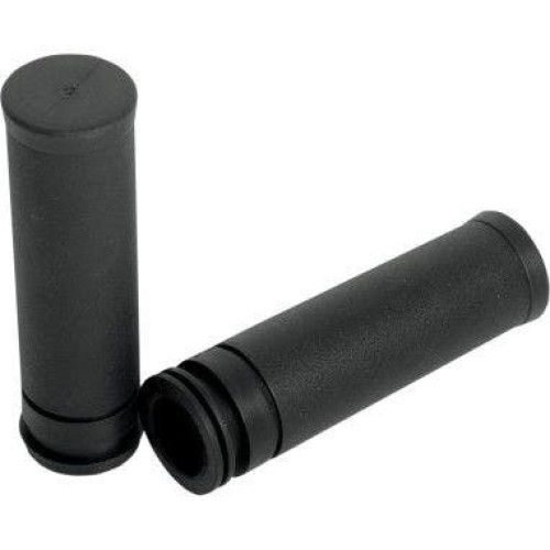 PartzBiz HD: 4417885-Drag Specialties Replacement OEM-Style Rubber Grips for Harley Throttle by Wire | 0630-0463