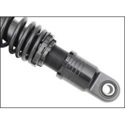 PartzBiz HD DS13101192 - Drag Premium Ride-Height Black 11" Adjustable Rear Spring Shocks XL  | 1310-1192