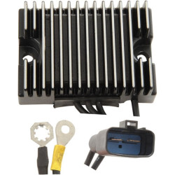 PartzBiz HD DS21121050 - Drag Premium Solid State Black Voltage Regulator Harley 00-03 Dyna FXD 74518-99A | 2112-1050