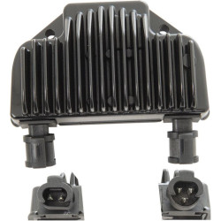 PartzBiz HD DS21121044 - Drag Premium Solid State Black Voltage Regulator Harley 08-17 Dyna Rep 74631-08 | 2112-1044