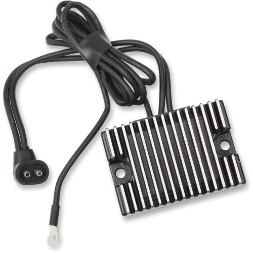 PartzBiz HD: 4417809-Drag Premium Solid State Black Voltage Regulator Harley 89-99 EVO Repl 74519-88 | 2112-1062