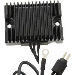 PartzBiz HD DS21121064 - Drag Premium Solid State Black Voltage Regulator Harley 94-03 XL Repl 74523-94 | 2112-1064