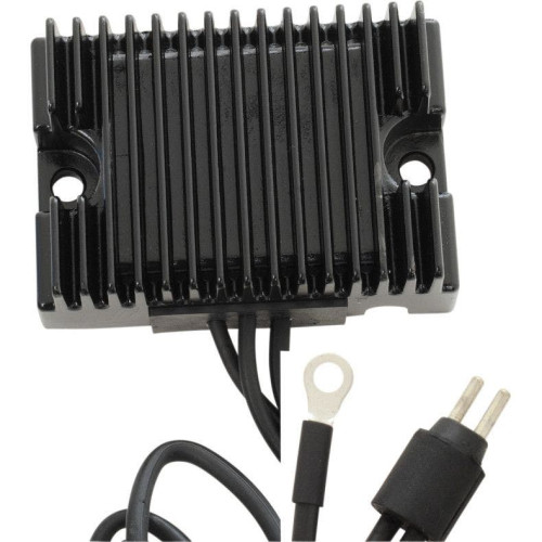 PartzBiz HD: 4417811-Drag Premium Solid State Black Voltage Regulator Harley 94-03 XL Repl 74523-94 | 2112-1064