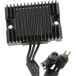 PartzBiz HD DS21121074 - Drag Premium Solid State Black Voltage Regulator Harley 94-03 XL Repl 74523-94A