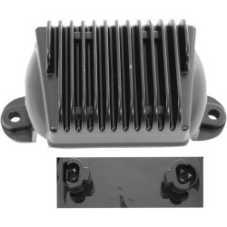 PartzBiz HD DS21121046 - Drag Premium Solid State Black Voltage Regulator Harley FLH 09-16 Repl 74505-09 | 2112-1046