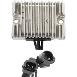 PartzBiz HD DS21121077 - Drag Premium Solid State Chrome Voltage Regulator Harley 07-08 XL Repl 74546-07A | 2112-1077