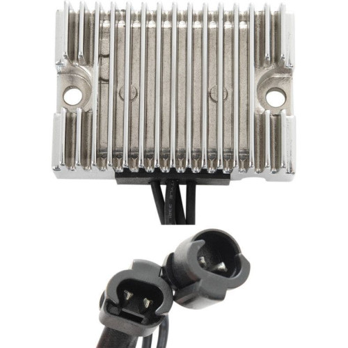 PartzBiz HD: 4417781-Drag Premium Solid State Chrome Voltage Regulator Harley 07-08 XL Repl 74546-07A | 2112-1077