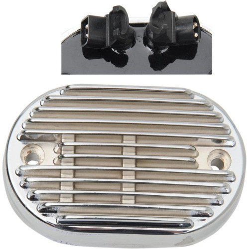PartzBiz HD: 4417785-Drag Premium Solid State Chrome Voltage Regulator Harley 11-17 Softail 74540-11 | 2112-1031