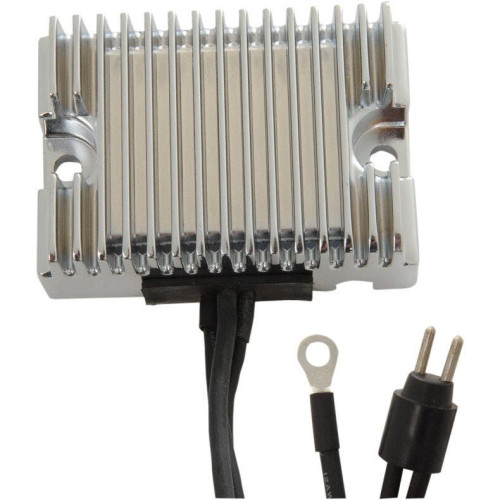 PartzBiz HD: 4417789-Drag Premium Solid State Chrome Voltage Regulator Harley 92-93 XL Repl 74523-92 | 2112-1067