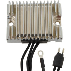 PartzBiz HD DS21121065 - Drag Premium Solid State Chrome Voltage Regulator Harley 94-03 XL Repl 74523-94 | 2112-1065