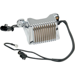 PartzBiz HD DS21121037 - Drag Premium Solid State Chrome Voltage Regulator Harley FLH 04-05 Repl 74505-04 | 2112-1037