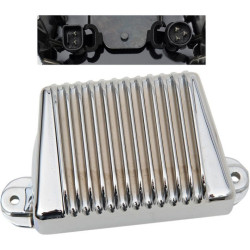 PartzBiz HD DS21121039 - Drag Premium Solid State Chrome Voltage Regulator Harley FLH 06-08 Repl 74505-06 | 2112-1039