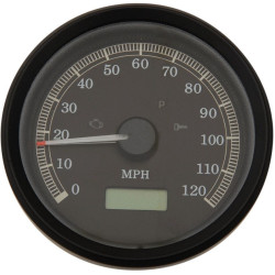PartzBiz HD DS22100389 - Drag Programmable 3 3/8 Electronic MPH Speedometer Harley Sportster XL883 01-03 | 2210-0389