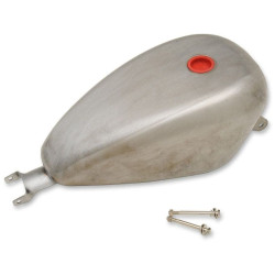 PartzBiz HD DS07010839 - Drag Raw Peanut Gas Tank Fuel Injected OE Repl 6140507 Harley Sportster XL 07-21