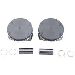 PartzBiz HD DS09110050 - Drag Replacement Coated Piston Kit 3.942 Bore Harley Milwaukee Eight 107 17-Up