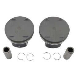 PartzBiz HD DS09110056 - Drag Replacement Coated Piston Kit 4.020 Bore Harley Milwaukee Eight 114 17-Up