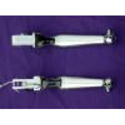 PartzBiz HD DS06100145 - Drag Skull Levers for 96-06 Harley Models | 