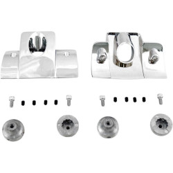 PartzBiz HD DS09401318 - Drag Smooth Chrome Spark Plug Head Bolt Covers Harley Sportster XL 04-17 | 0940-1318