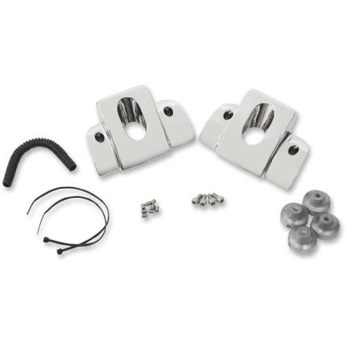 PartzBiz HD: 4417693-Drag Smooth Chrome Spark Plug Head Bolt Covers Harley Twin Cam 99-15 0940-1317 | 0940-1317