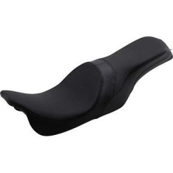 PartzBiz HD DS08011263 - Drag Smooth Vinyl Forward Positioned Predator 2-Up Seat Harley FLH/T 08-Up 0801-1263 08011263 Harley-Davidson Electra Glide Road Glide Road King Street Glide Tri Glide FLHT FLHR FLTR FLHX