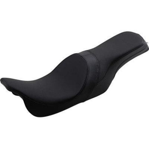 PartzBiz HD: 4417694-Drag Smooth Vinyl Forward Positioned Predator 2-Up Seat Harley FLH/T 08-Up 0801-1263 08011263 Harley-Davidson Electra Glide Road Glide Road King Street Glide Tri Glide FLHT FLHR FLTR FLHX
