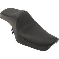 PartzBiz HD DS08040728 - Drag Specialties 0804-0728 Black Predator 3 Smooth Finish Motorcycle Seat 04-19 Harley-Davidson Sportster XL custom chopper bike upgrade replacement wide soft Classic 1200 883 saddle 08040728 
