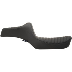 PartzBiz HD DS08040734 - Drag Specialties 0804-0734 Black Predator 3 Classic Motorcycle Seat 82-03 Harley-Davidson Sportster XL custom chopper bike upgrade replacement wide soft Classic 1200 883 saddle 08040734