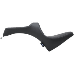 PartzBiz HD DS08102121 - Drag Specialties 0810-2121 Black Predator 3 Smooth Seat 15-Up Indian Scout custom chopper bike upgrade replacement wide soft Classic 1200 883 saddle 08040734