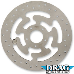 PartzBiz HD DS17103213 - Drag Specialties 1710-3213 Right Disc Brake Rotor 08-13 Harley FLT OEM 41808-08A
