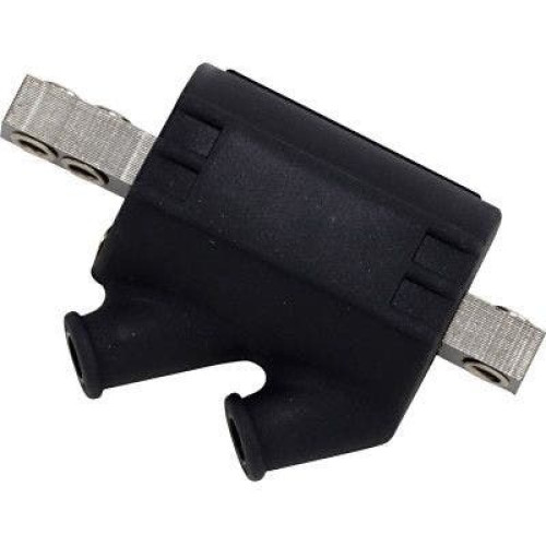 PartzBiz HD: 4417642-Drag Specialties 2102-0420 Dual Output Ignition Coil 12 Volt 5 Ohm 21020420 best buy for fat bob boy slim deluxe heritage davidson miwaukee eight single fire dual plug