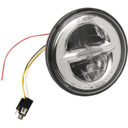PartzBiz HD DS20011335 - Drag Specialties 5 3/4" Reflector Style DOT Light H4 Headlight Harley Metric | 2001-1335
