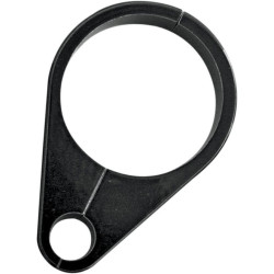 PartzBiz HD DS06580085 - Drag Specialties Black Aluminum Throttle Cable Clamp 49MM Harley Davidson Front Forks Dyna Custom Upgrade replacement 0658-0085 06580085 PartzBiz HD DS06580085 - Drag Specialties Black Aluminum Throttle Cable Clamp 49MM Harley Davidson Front Forks Dyna Custom Upgrade replacement 0658-0085 06580085