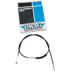PartzBiz HD DS06521478 - Drag Specialties Black Braided High Efficiency Clutch Cable 07 FLH/T Models