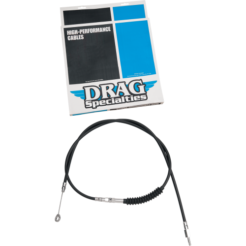 PartzBiz HD: 4417566-Drag Specialties Black Braided High Efficiency Clutch Cable 07 FLH/T Models