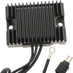 PartzBiz HD DS21120825 - Drag Solid State Black Voltage Regulator Harley 86-90 Sportster XL Rep 74523-84A | 2112-0825