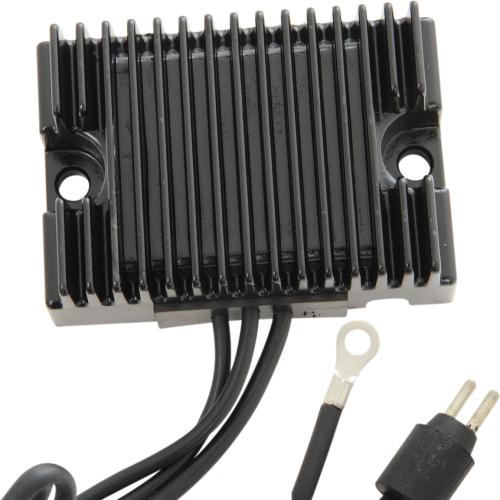 PartzBiz HD: 4417498-Drag Solid State Black Voltage Regulator Harley 86-90 Sportster XL Rep 74523-84A | 2112-0825
